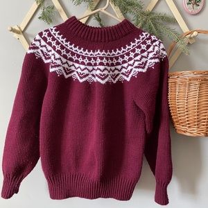 Hand Knit sweater